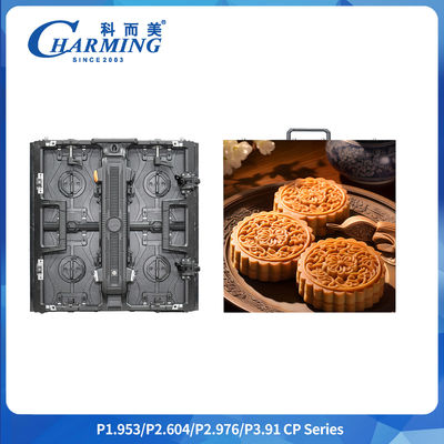 500x500mm/500x1000mm P1.9 P2.6 P2.98 P3.91 اجاره داخلی منحنی صفحه نمایش LED انعطاف پذیر صفحه نمایش تبلیغاتی LED