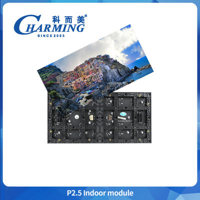 پرفروش ترین 16 بیت SMD2020 دیواره داخلی LED 3840Hz P2.5 ماژول صفحه نمایش داخلی LED با رقابتی و عملکرد بالا