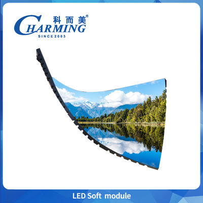 3840-7680 هرتز نرخ تجدید بالا نصب جذب مغناطیسی قوی P2 P2.5 P3 P4 ماژول انعطاف پذیر نرم LED Pantalla Led For Event