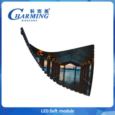 صفحه نمایش دیواری ویدئویی مدول نرم LED داخلی با نرخ تجدید بالا برای تبلیغات روشن و برنامه ریزی رویداد