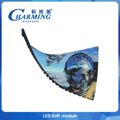 Ip40 صفحه نمایش داخلی LED P1.86 ماژول 800cd روشنایی P2.5 پانل سیگنال دیجیتال P4 ماژول نرم LED با قدرت پایین