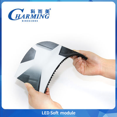 محصول محبوب P1.86/P2/P2.5/P3.076 ماژول نرم داخلی LED 220v 4k LED نمایش انعطاف پذیر برای بار / عروسی