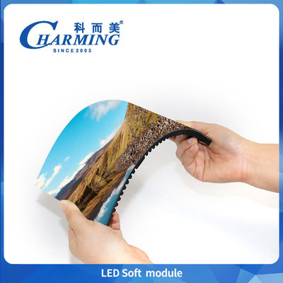رنگ کامل P1.86/P2/P2.5/P3.076 ماژول نرم داخلی LED 800Hz روشنایی بالا برای صفحه بالینی