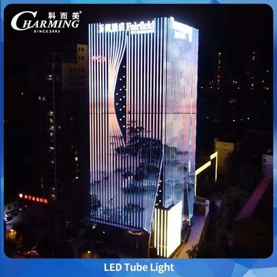 U30 کم قدرت RGBW چراغ لوله LED DMX کنترل برای پروژه های روشنایی بیرونی