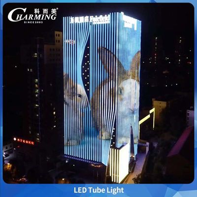 IP65 درجه بندی شده SPI 500/1000MM لوله LED با پوشش ضد UV-PC برای روشنایی روشن و روشن