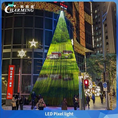 30mm RGBW ضد آب LED Pixel Point Light Ip66 چراغ های کریسمس در فضای باز