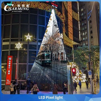 ماژول پیکسل RGB 30mm نورپردازی LED ضد آب چراغ تفریحی 24V Rgb Led Pixel Lamps چراغ های نقطه ای