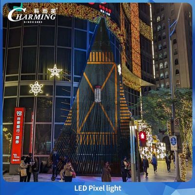 قدرت پایین و مقاومت UV DMX512 LED Pixel Light با بیلبورد بیرونی
