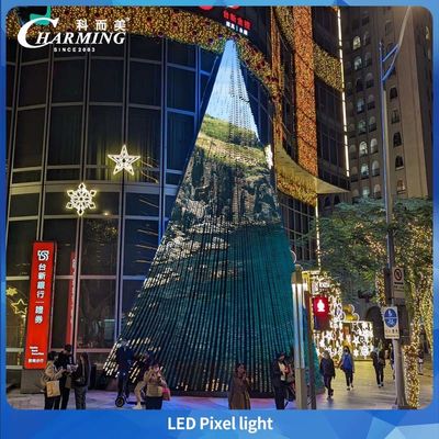 جذاب 2025 نسل بعدی LED Pixel Light 40D 40×27.3mm IP66 آبپاشی خانه کامپیوتر برای جاذبه های توریستی روشنایی تزئینات معماری