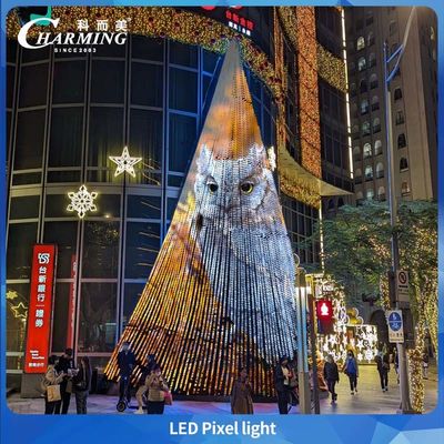 30mm Rgb Dc24v Dot Pixel Outdoor Led Point Dmx Pixel Led Dot Light برای ساختمان نمای ساختمان