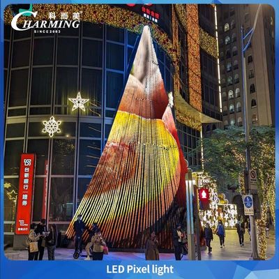 جذاب 2025 محصول نوآورانه جدید چراغ پیکسلی LED 40D 40*27.3MM مواد PC IP66 تزئین جاذبه های گردشگری