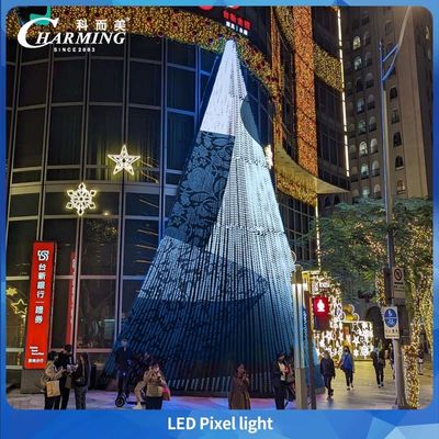 چین کارخانه به طور مستقیم IP65 RGB LED پیکسل نور تزئینات نور در فضای باز با پوشش مواد پوسته PC