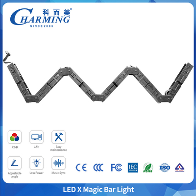 کنترل DVI RGB  نور نوار جادویی LED انعطاف پذیر برای دکوراسیون لابی های سرگرمی هتل