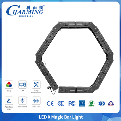 نور جادویی LED X MAGIC BAR با زاویه قابل تنظیم SMD3838 از تولید کننده جذاب برای استفاده در داخل ساختمان