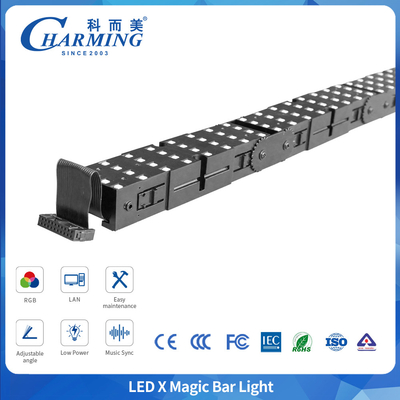 140° زاویه دید PC مواد پوسته ای RGB طول عمر طولانی رنگارنگ چشمگیر LED Magic Bar Light