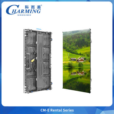 کابینت نمایشگر LED اجاره ای 6.4 کیلوگرمی با ابعاد 500x500mm/500x1000mm، ادغام سیم برق برای رویدادهای صحنه کنسرت