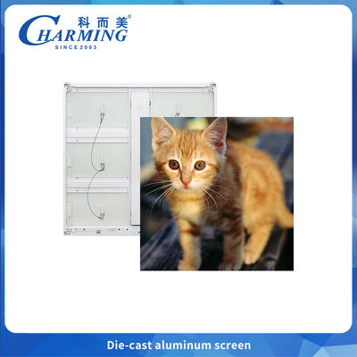 سیم کشی پنهان صفحه نمایش LED بیرونی P6 نصب ثابت برای تبلیغات با روشنایی بالا از کارخانه چین