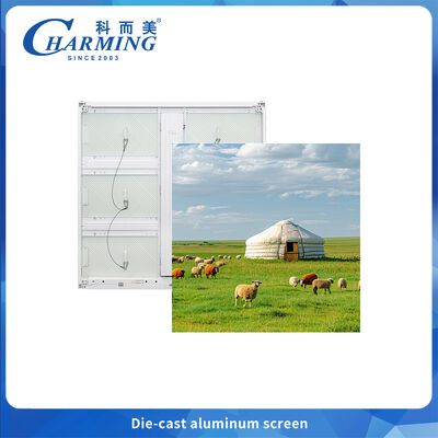 Outdoor All-Aluminum P6.66 LED Screen - IP65 Salt Resistant High Heat Dissipation Easy Installation