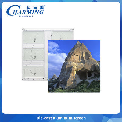 Waterproof Die-Cast Aluminum LED Screen with 10,000cd/m² High Brightness & Dual Voltage Power Saving