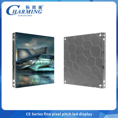 پنل نمایشگر LED گام ریز P1.86 و P2.5 ابعاد ۶۴۰×۶۴۰ میلی‌متر با نرخ نوسازی ۷۶۸۰ هرتز برای مراکز کنفرانس یکپارچه