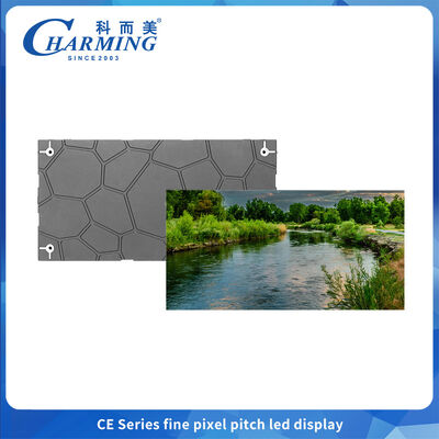 تصویربرداری بالا P1.25 P1.53 P1.86 پیکسل های ظریف داخلی اندازه سفارشی صفحه نمایش تبلیغاتی با وضوح بالا صفحه نمایش داخلی LED کوچک