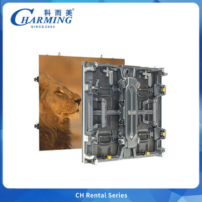 IP65 نصب چندگانه در فضای باز P3.91 کابینت منحنی / انعطاف پذیر / زاویه راست برای مراحل