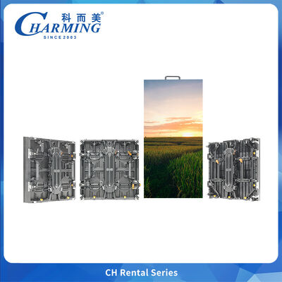 ضد آب رنگ کامل در فضای باز صفحه نمایش انعطاف پذیر LED P3.91 3500CD برای رویدادهای صحنه