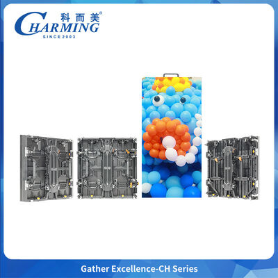 کابینت آلیاژ آلومینیومی ریخته گری LED صفحه نمایش LED در فضای باز P3.91 برای رویدادهای اجاره صفحه نمایش HD