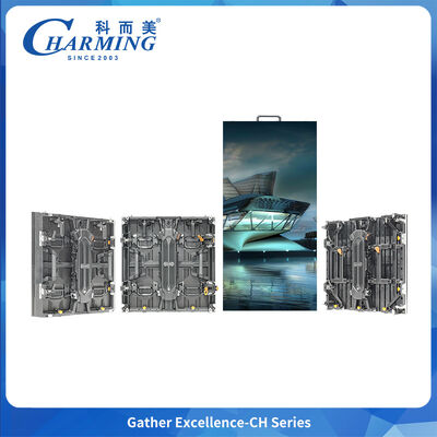 صفحه نمایش LED در فضای باز با ارتفاع بالا آلومینیوم ریخته شده، IP65، 3500+ CD / m2