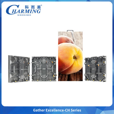Outdoor Led Commercial Display 500*500mm P3.91 Cabinet Ip65 Waterproof Dustproof High-End Flagship Panels Rental Ch-H