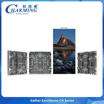 صفحه نمایش LED بیرونی سری CH ضد آب بالا IP65 و طراحی متراکم منحنی برای رویدادها